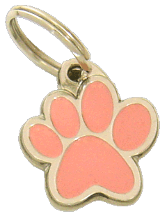 PAW MJAVHOV PINK <br> (pet tag, engraving included)